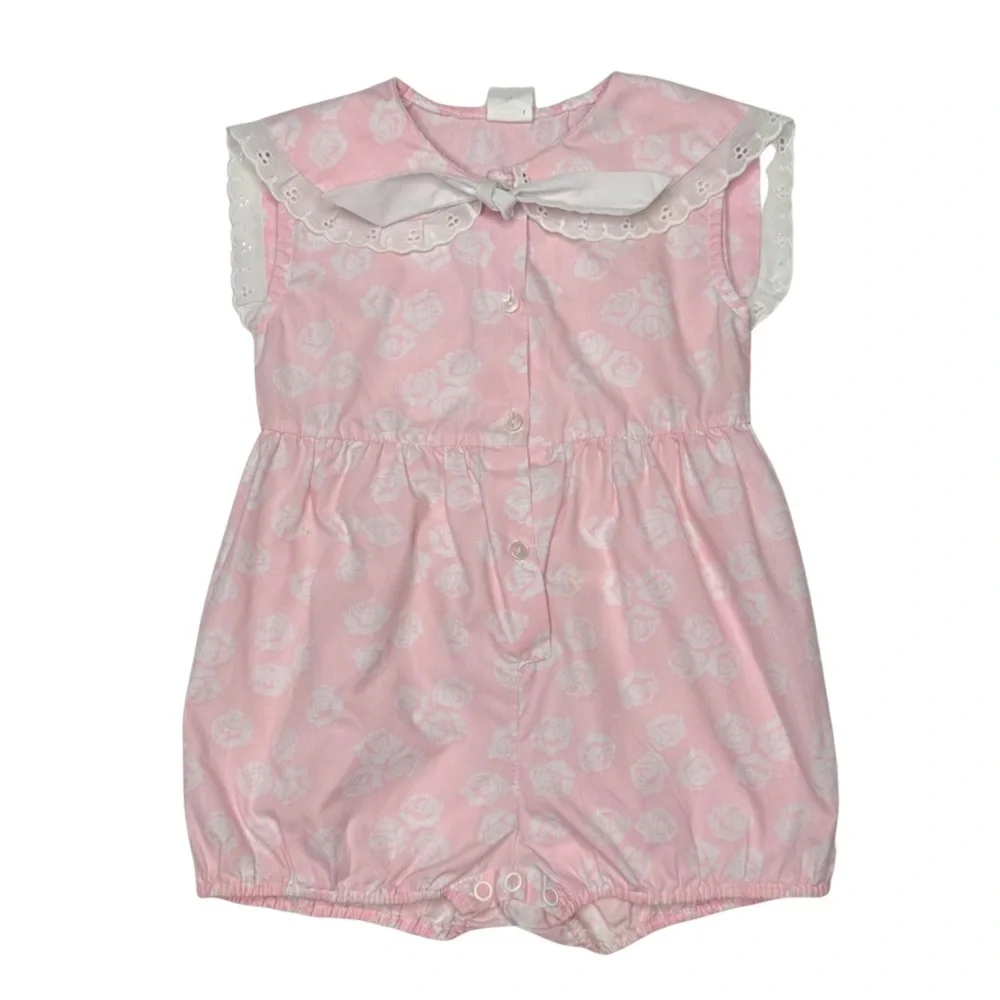 Vintage Floral Romper